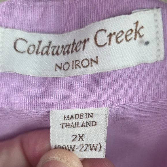 Light Purple Button-Up Shirt - Picture 2 of 5